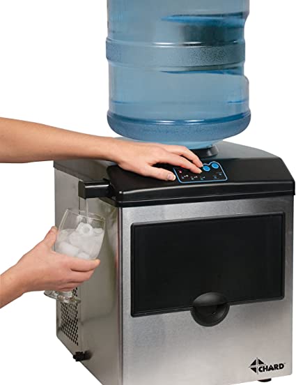 Chard® Ice Maker - Large with Water Dispenser 40lbs IM-15ss 1 left in stock - Image 4