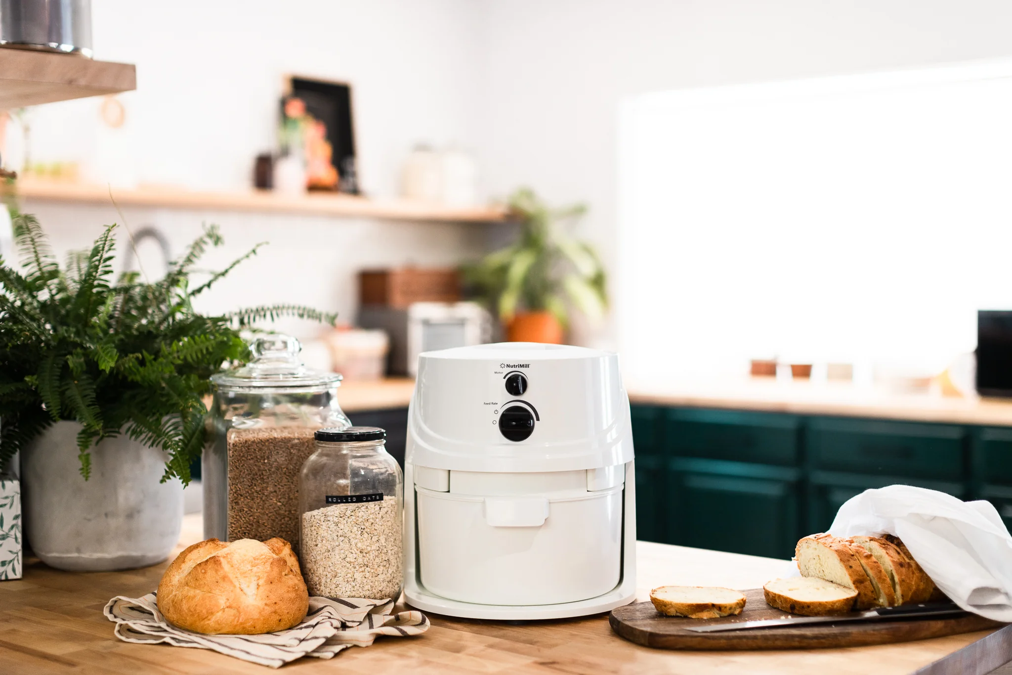 Nutrimill Classic Grain Food Mill 760200 - So Easy 12 Cups of Grain Gives you 20 Cups of FRESH Flour! - Image 6