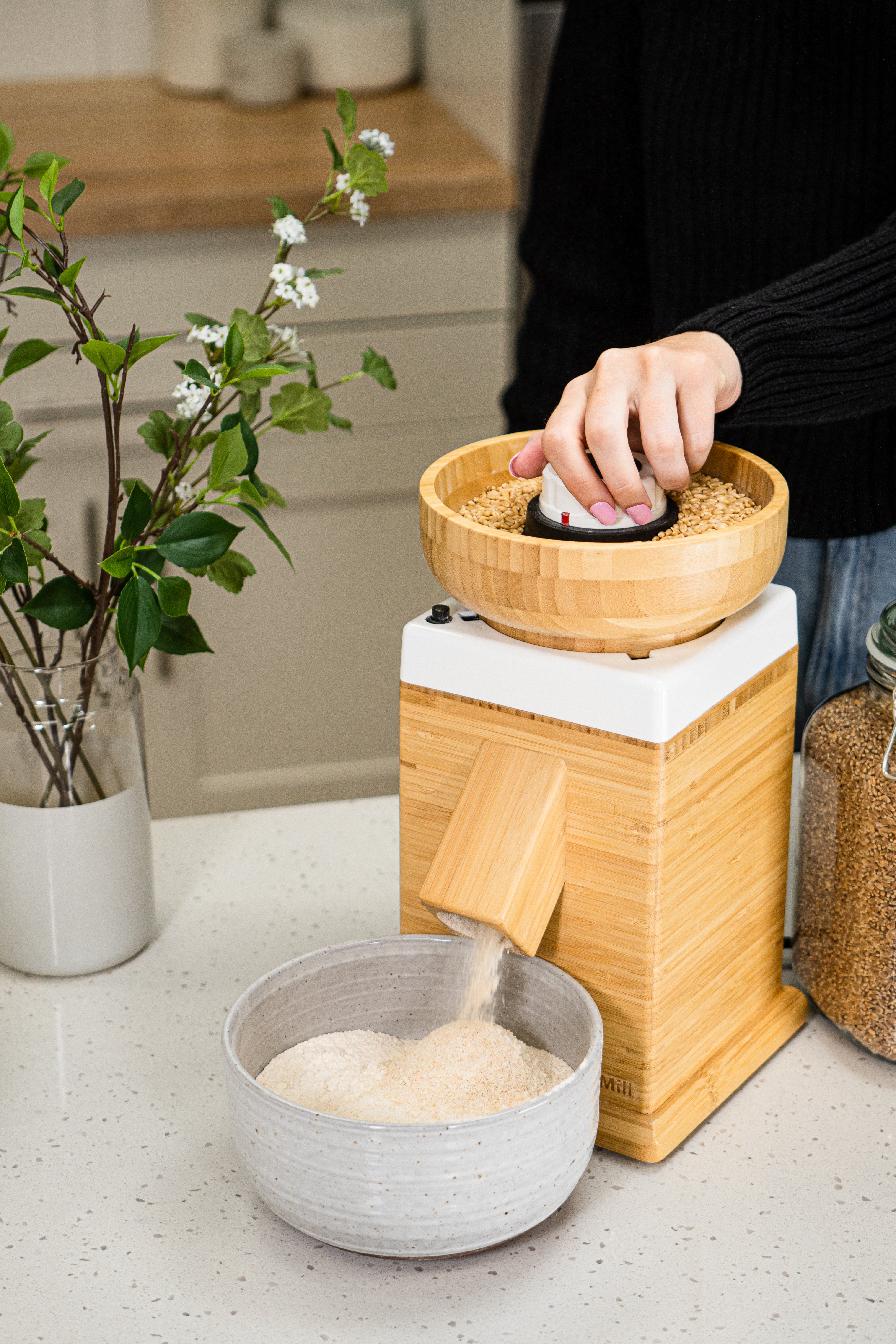 Nutrimill Harvest Stone Grain Mill - Canada - Image 22