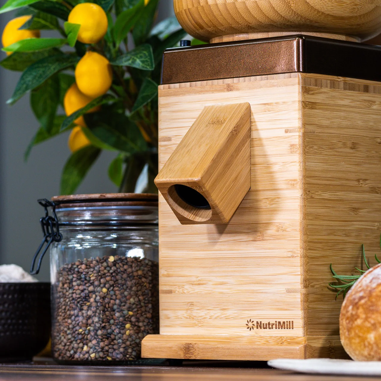 Nutrimill Harvest Stone Grain Mill - Canada - Image 8